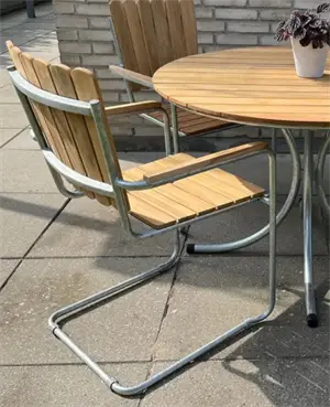 Friis Furniture - havestol - Teaktræ - Læsø - 2. sortering
